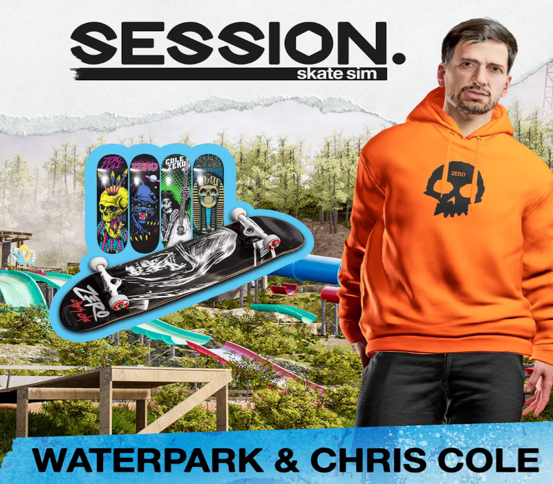 Session: Skate Sim – Waterpark & Chris Cole DLC Clé Steam CD