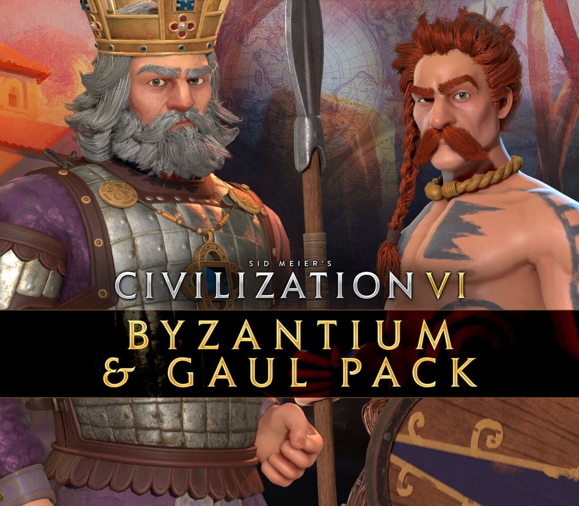Sid Meier&rsquo;s Civilization VI – Pack DLC Byzantium & Gaul PC Epic Games Clé CD