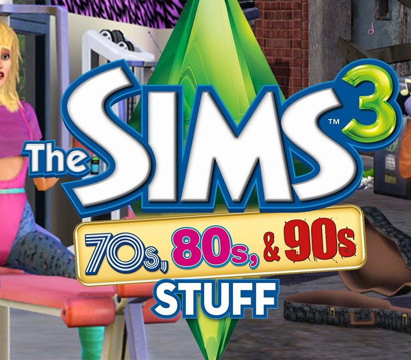 The Sims 3 + 70s, 80s, & 90s Stuff Pack Clé CD EA App