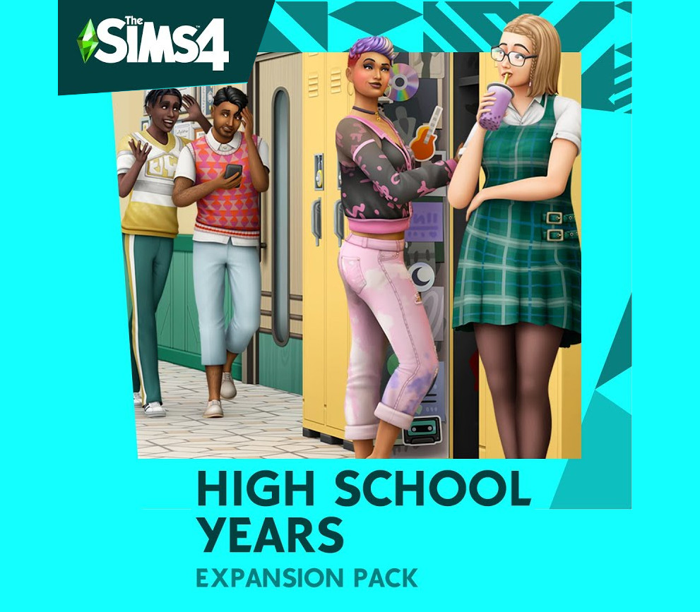 The Sims 4 – High School Years DLC PC EA App Clé CD