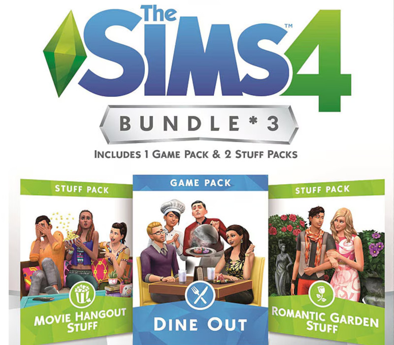 The Sims 4 – Pack Bundle 3 DLC PC EA App Clé CD