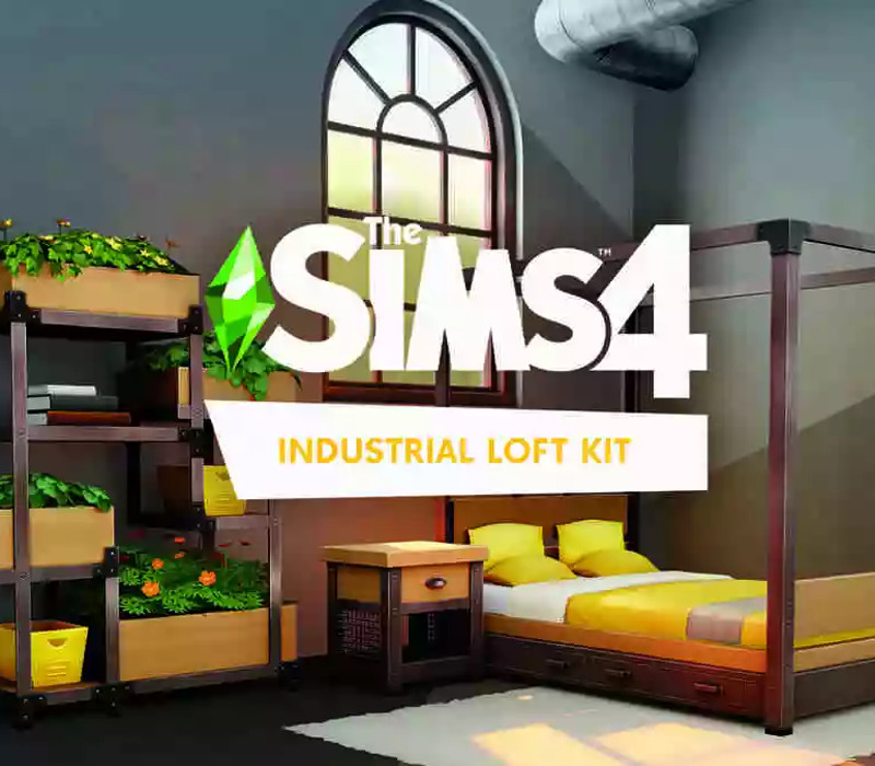 The Sims 4 – Industrial Loft Kit DLC PC EA App Clé CD