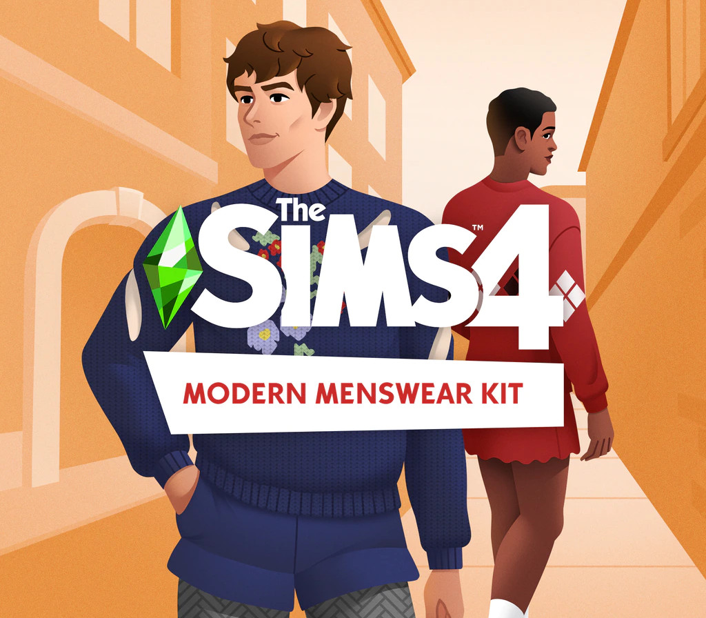 The Sims 4 – Modern Menswear Kit DLC PC EA App Clé CD