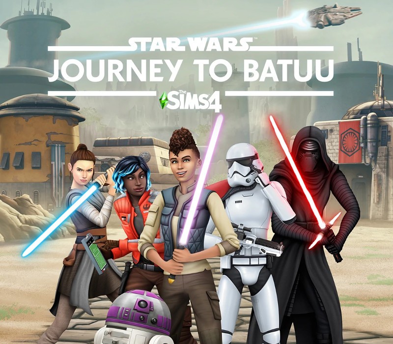 The Sims 4 – Star Wars : Journey to Batuu DLC XBOX One / Xbox Series X|S Clé CD