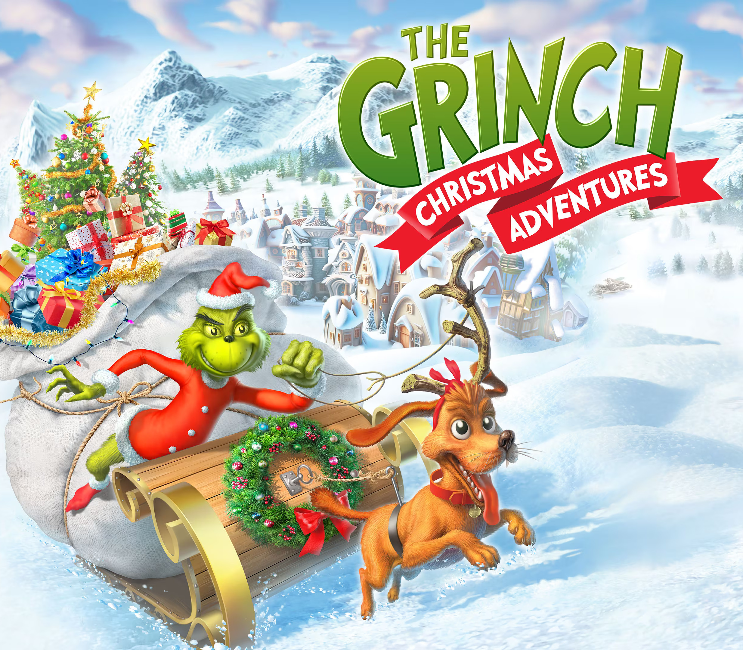 The Grinch : Christmas Adventures EU XBOX One / Xbox Series X|S Clé CD