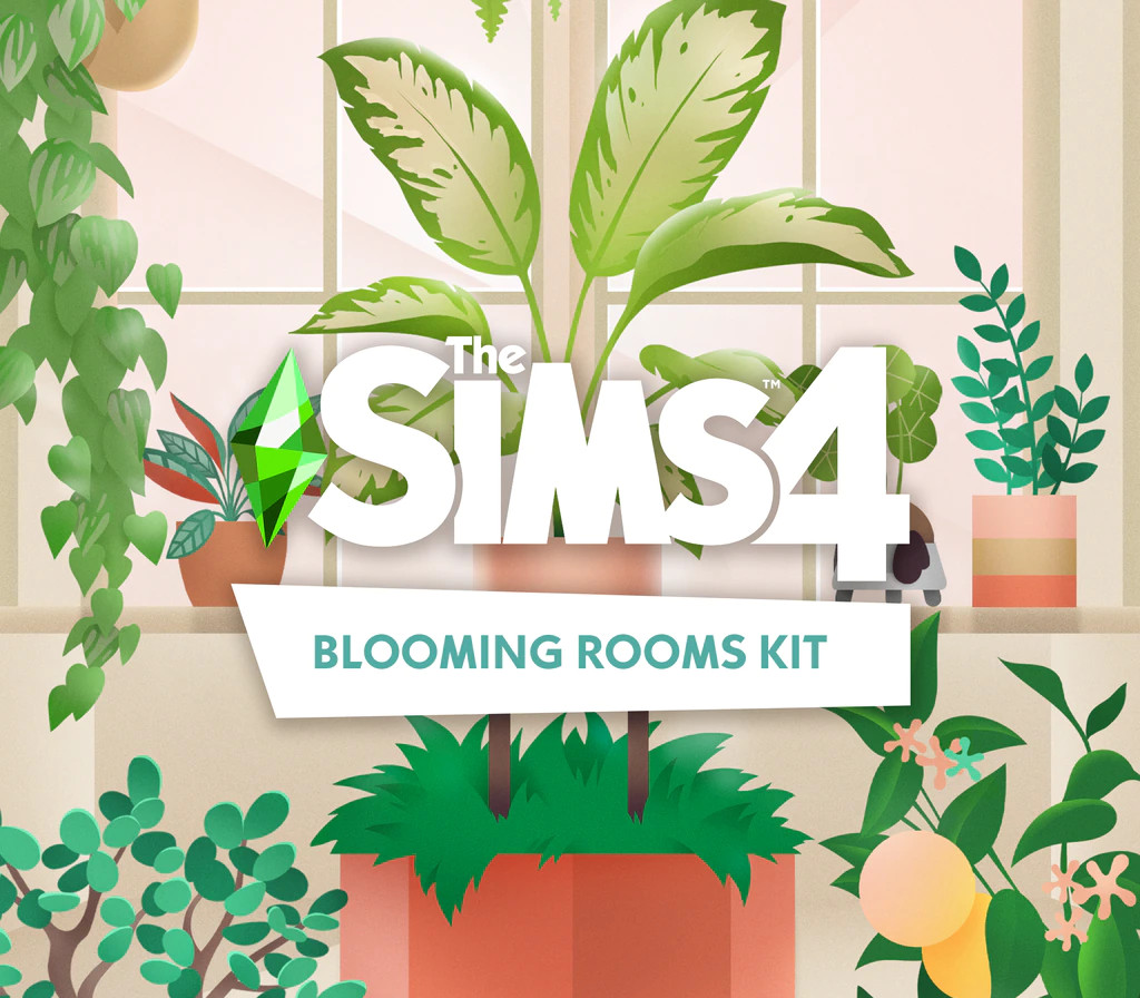 The Sims 4 – Blooming Rooms Kit DLC EU PC EA App Clé CD