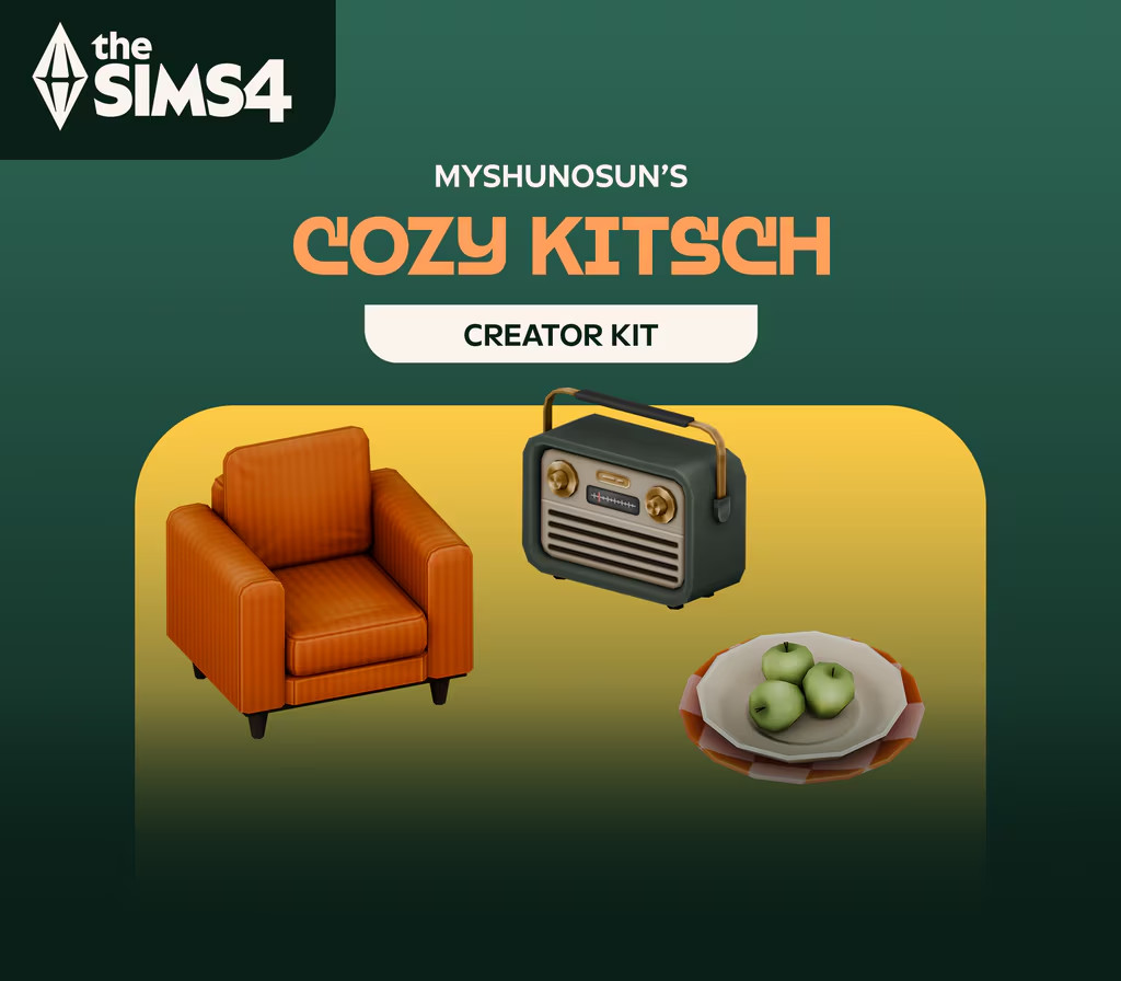 The Sims 4 – Cozy Kitsch Kit DLC PC EA App CD Key