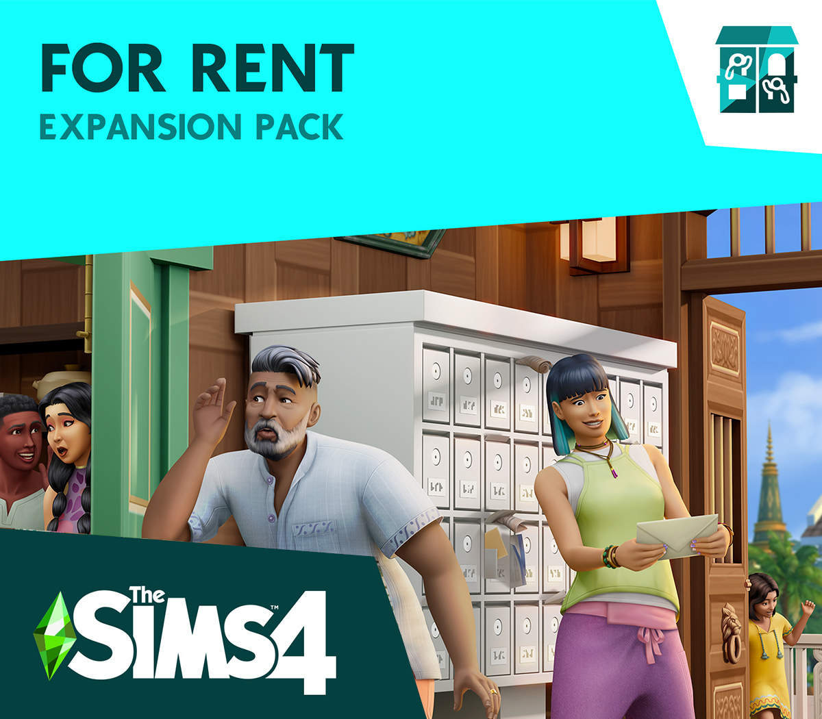The Sims 4 – For Rent DLC PC EA App Clé CD