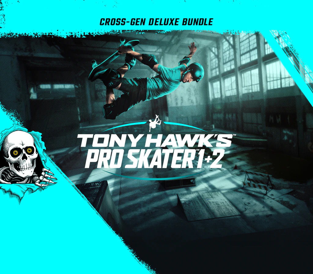 Tony Hawk&rsquo;s Pro Skater 1 + 2 – Cross-Gen Deluxe Bundle EU XBOX One / Xbox Series X|S Clé CD