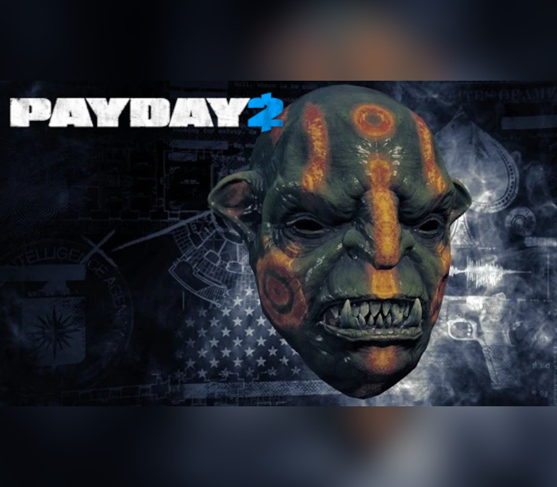 PAYDAY 2 – Troll Mask Clé Steam CD