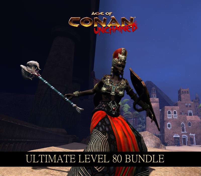 Age of Conan: Unchained – Ultimate Level 80 Bundle DLC EU PC Steam Clé CD