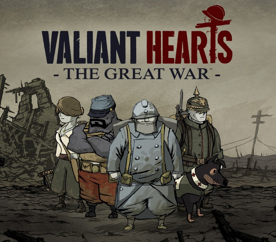 Valiant Hearts: The Great War EU XBOX One / Xbox Series X|S Clé CD