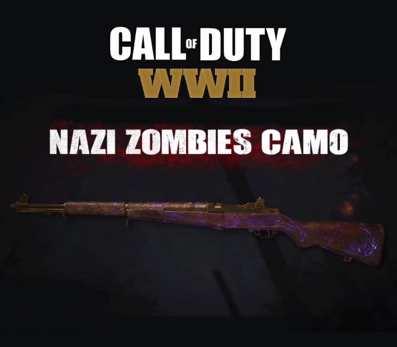 Call of Duty: WWII – Nazi Zombies Camo DLC EU (sans DE) PS4 CD Key